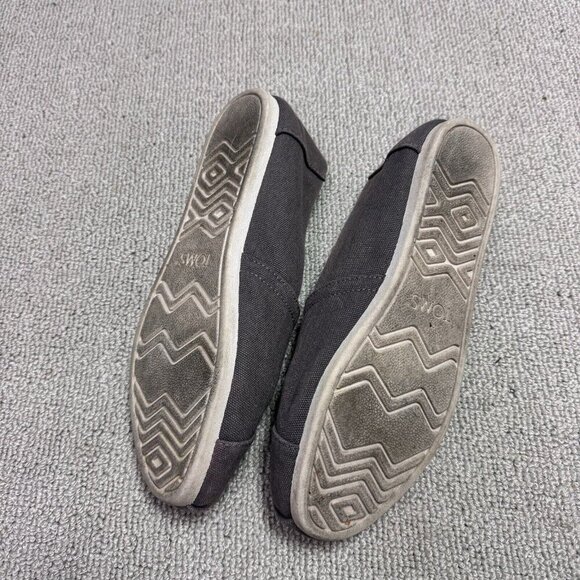 Toms Slip On Shoes Gray Women's Size 7.5 - Picture 5 of 9